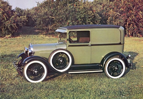 Ford Model A Deluxe Delivery Van (130A) 1929 wallpapers