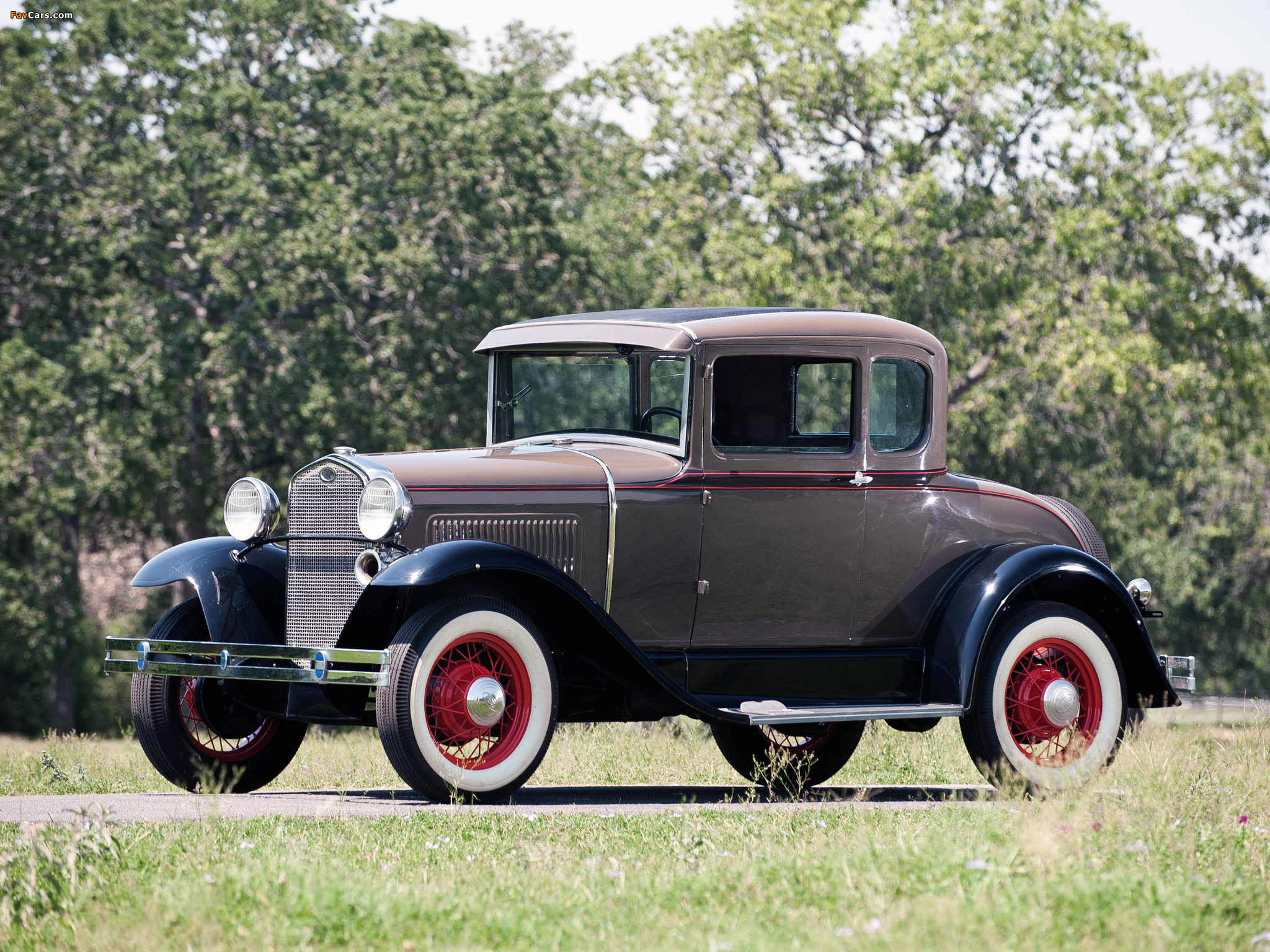 Ford Model A 5-window Coupe (45B) 1930–31 images (2048 x 1536)