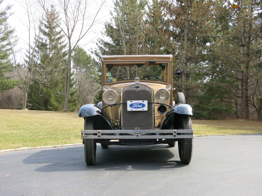Ford Model A Station Wagon (150B) 1930–31 photos (1024 x 768)