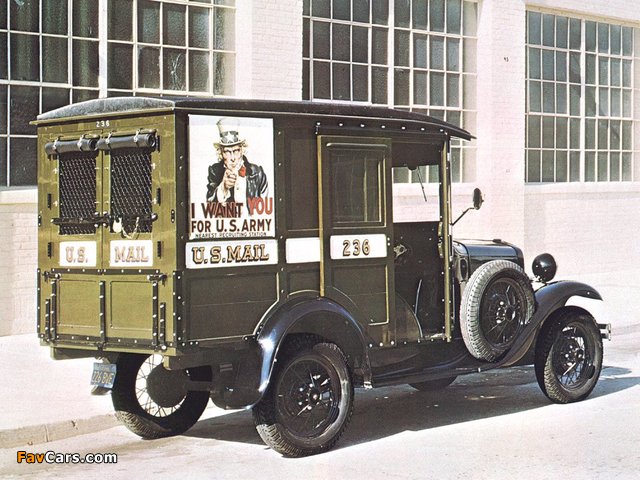 Ford Model A Mail Truck 1930–31 photos (640 x 480)