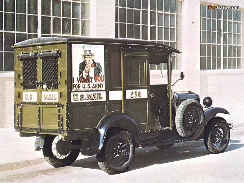 Ford Model A Mail Truck 1930–31 photos (800 x 600)