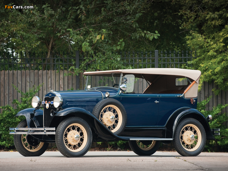 Ford Model A 2-door Phaeton (180B) 1930–31 pictures (800 x 600)