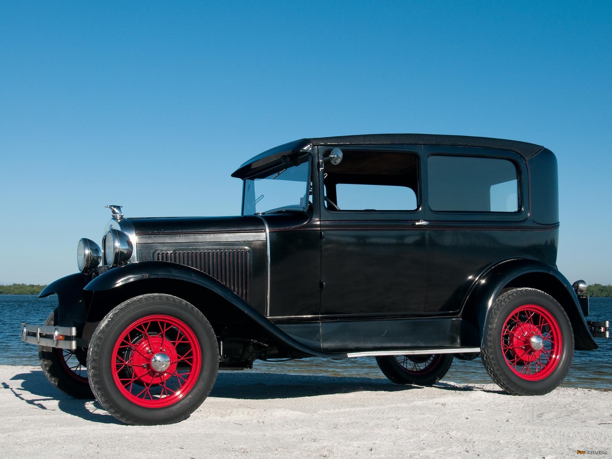 Ford Model A Tudor Sedan (55B) 1930–31 pictures (2048 x 1536)