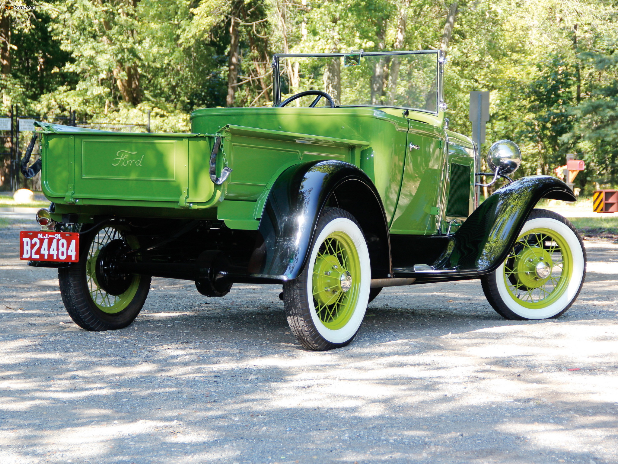 Ford Model A Open Cab Pickup (76V) 1930–31 pictures (2048 x 1536)