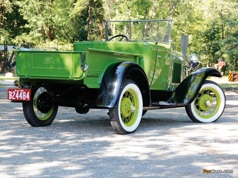 Ford Model A Open Cab Pickup (76V) 1930–31 pictures (800 x 600)
