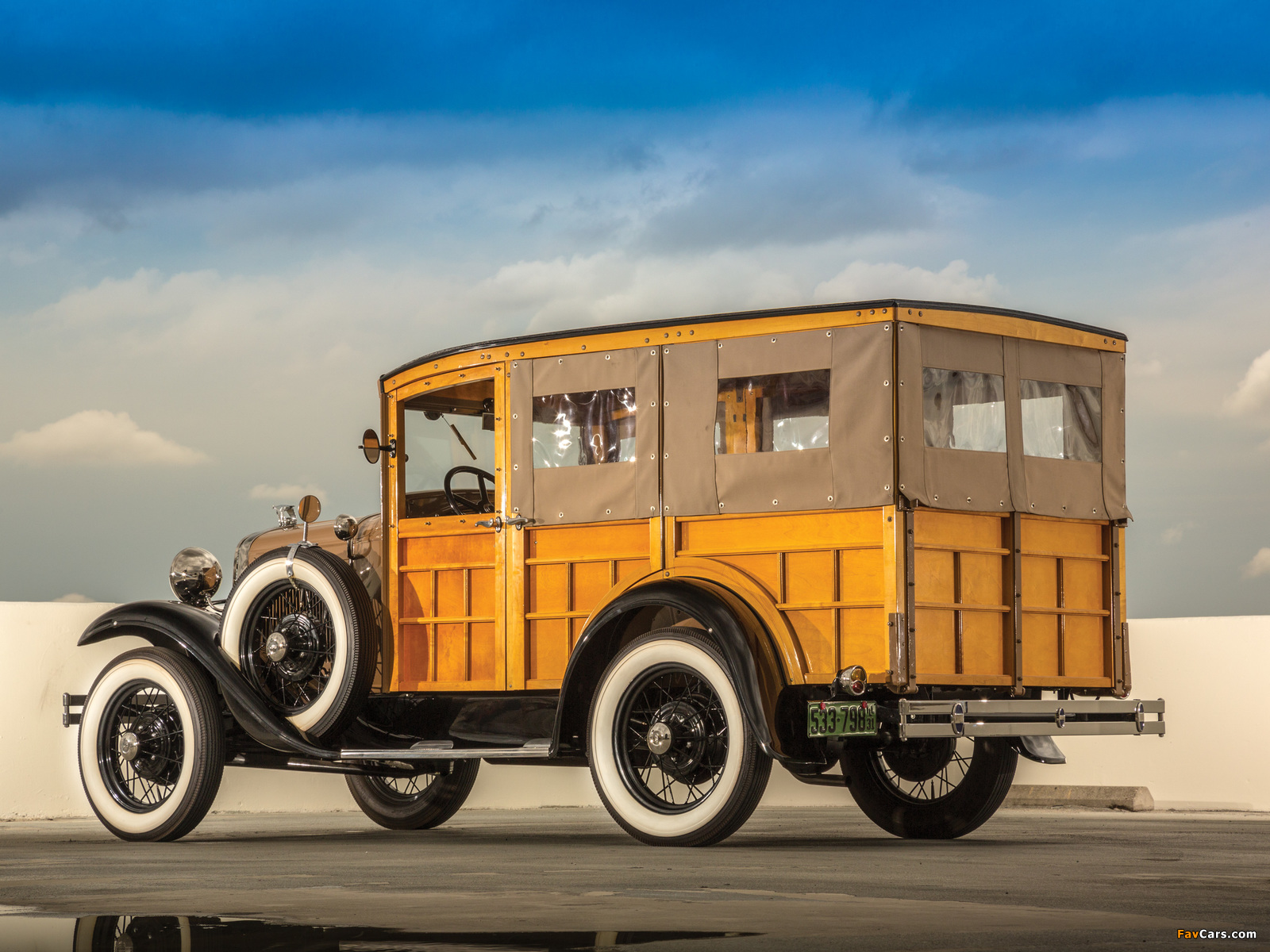 Ford Model A Station Wagon (150B) 1930–31 pictures (1600 x 1200)