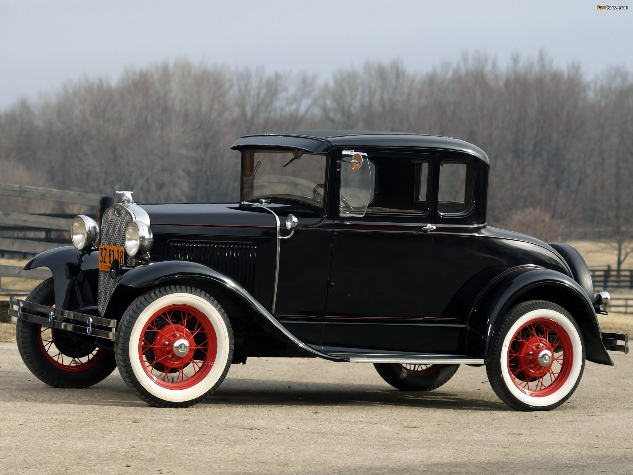 Ford Model A 5-window Coupe (45B) 1930–31 wallpapers (2048 x 1536)