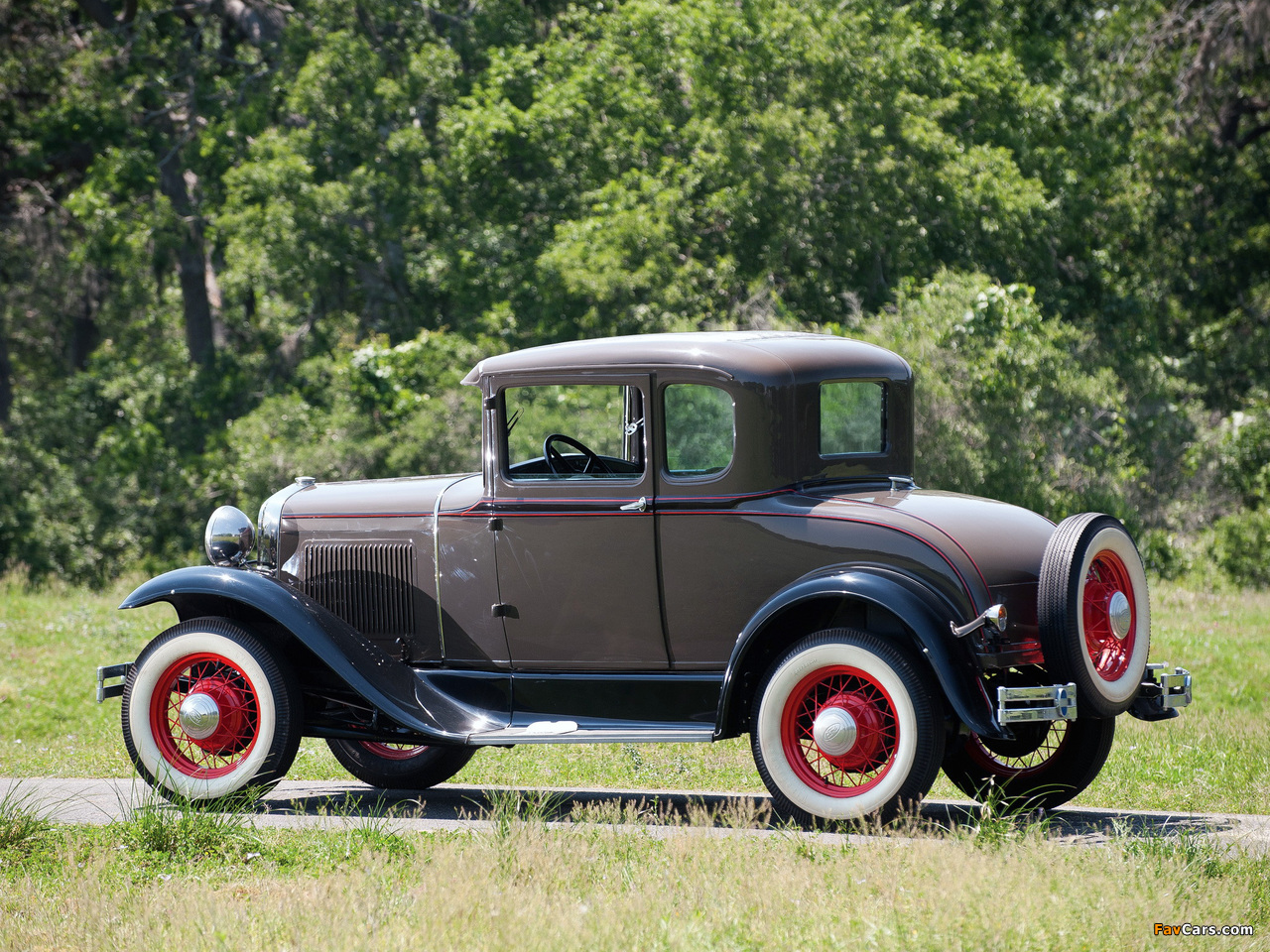 Ford Model A 5-window Coupe (45B) 1930–31 wallpapers (1280 x 960)