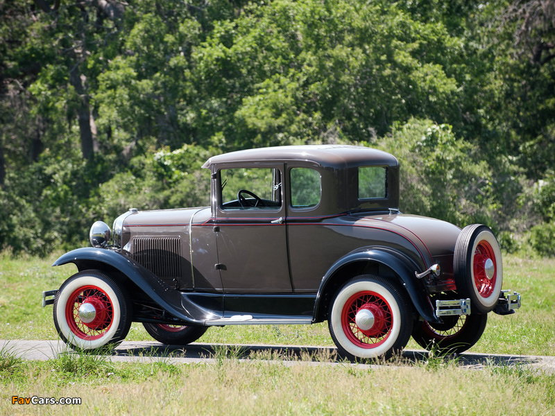 Ford Model A 5-window Coupe (45B) 1930–31 wallpapers (800 x 600)