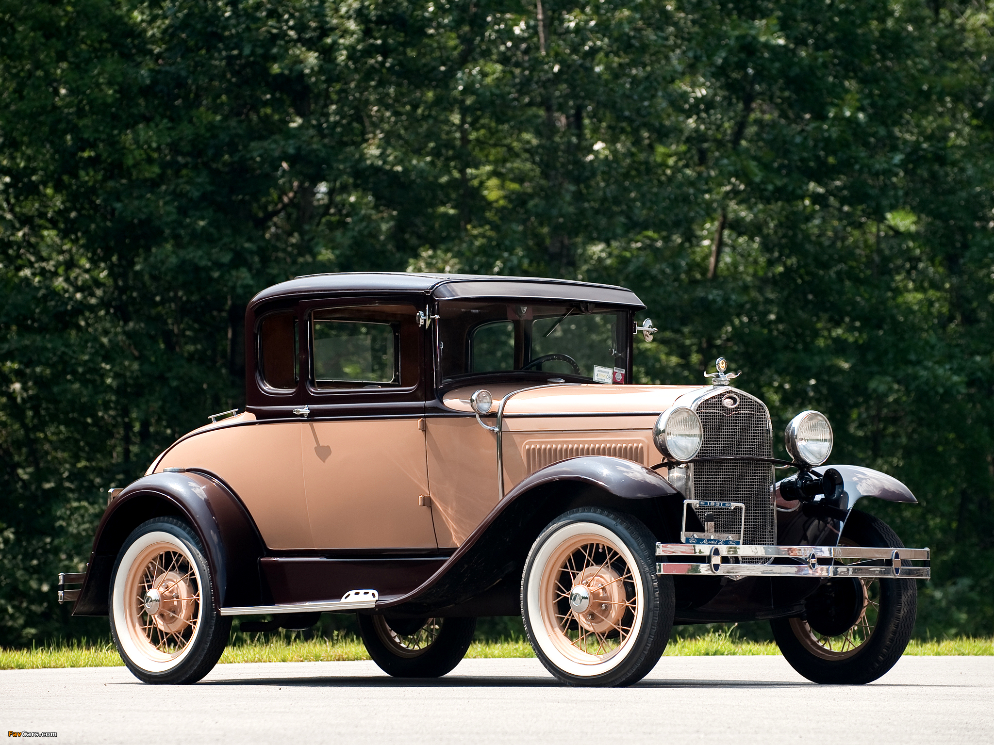 Ford Model A 5-window Coupe (45B) 1930–31 wallpapers (2048 x 1536)