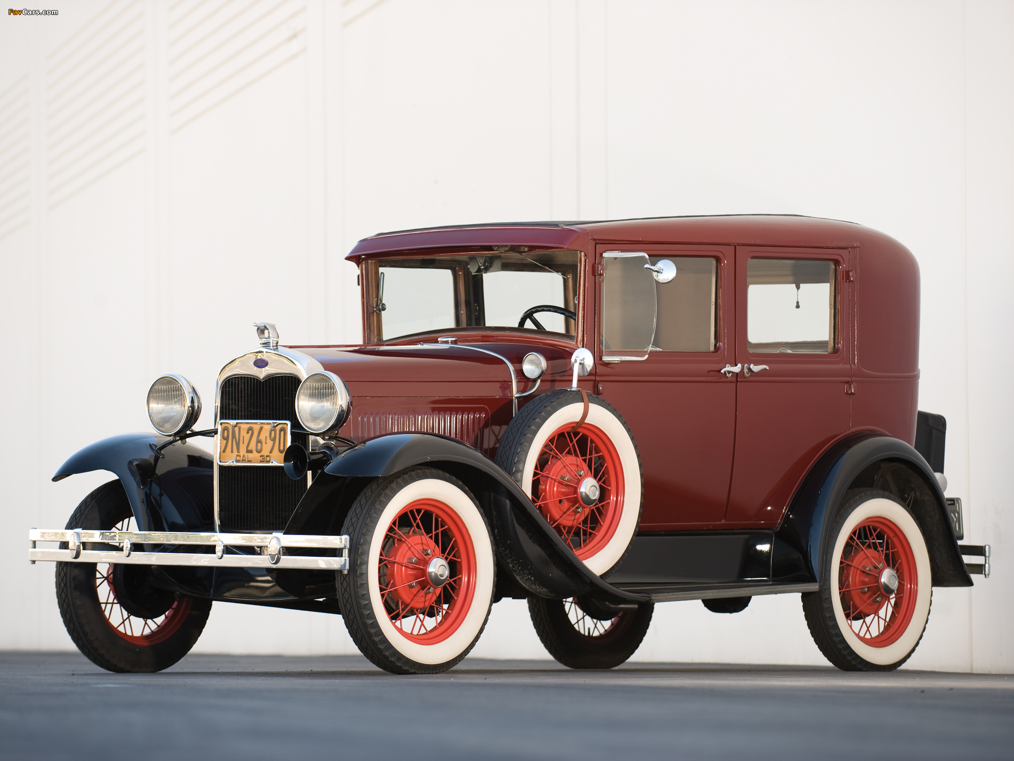 Ford Model A Fordor Sedan (170V) 1930–31 wallpapers (2048 x 1536)