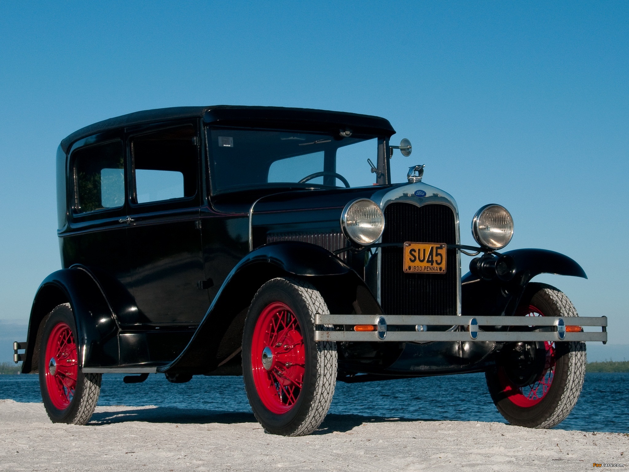 Ford Model A Tudor Sedan (55B) 1930–31 wallpapers (2048 x 1536)