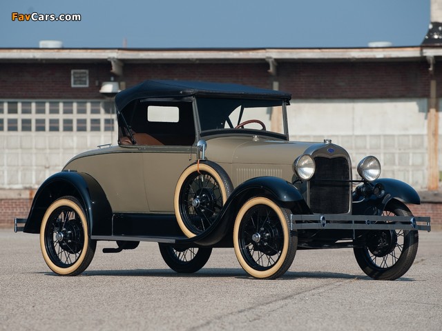 Ford Model A Roadster 1927–31 photos (640 x 480)