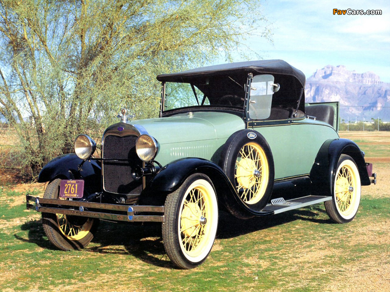 Ford Model A Roadster 1927–31 pictures (800 x 600)