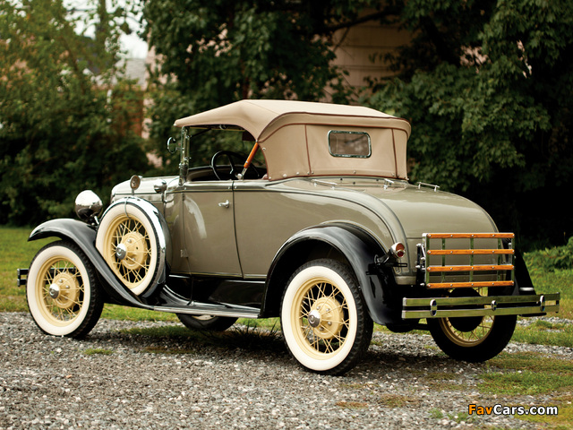 Images of Ford Model A Roadster 1927–31 (640 x 480)