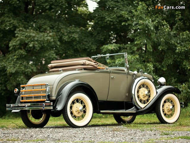 Images of Ford Model A Roadster 1927–31 (640 x 480)