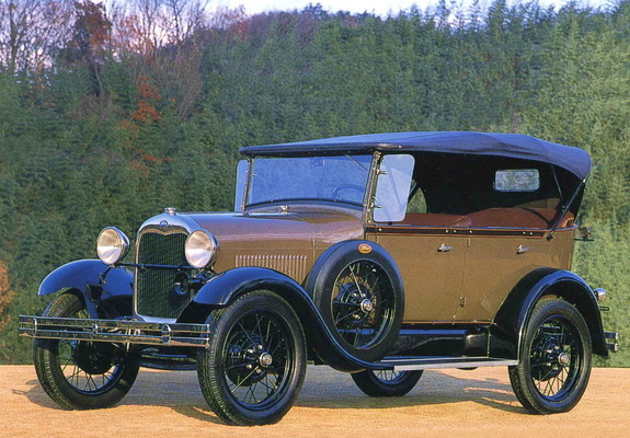 Images of Ford Model A 4-door Phaeton (35A) 1927–29