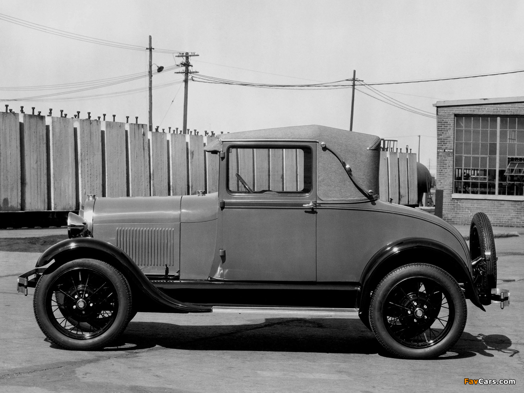 Images of Ford Model A Sport Coupe (50A) 1927–29 (1024 x 768)