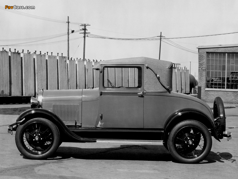 Images of Ford Model A Sport Coupe (50A) 1927–29 (800 x 600)