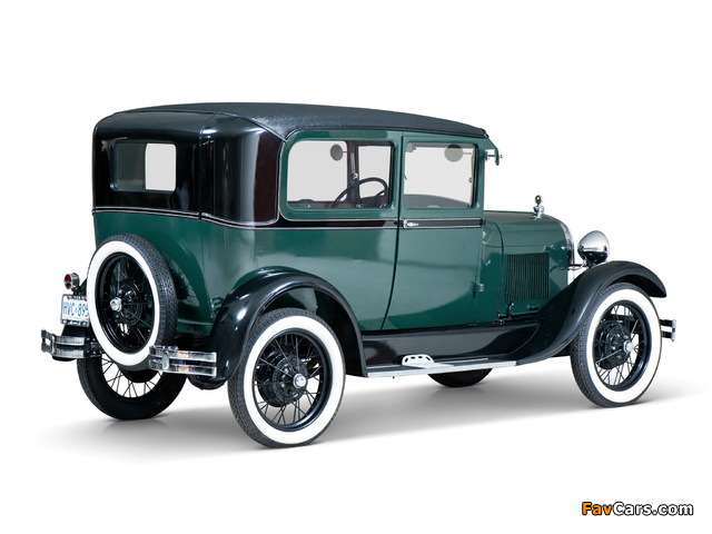 Images of Ford Model A Tudor Sedan (55A) 1927–29 (640 x 480)
