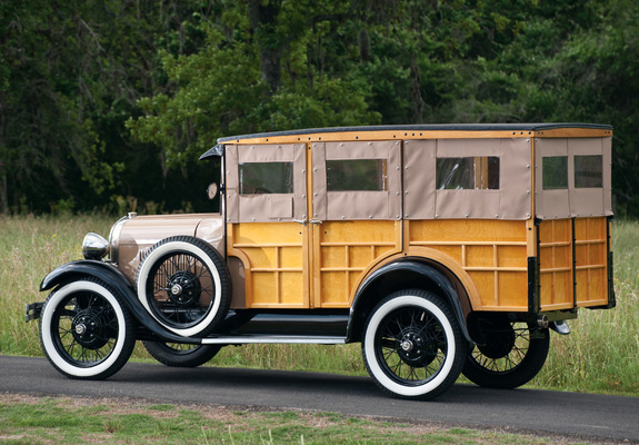 Images of Ford Model A Woody Station Wagon (150A) 1929