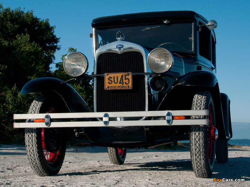 Images of Ford Model A Tudor Sedan (55B) 1930–31 (800 x 600)