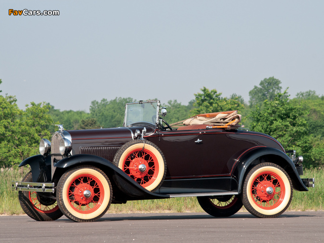 Images of Ford Model A Roadster 1927–31 (640 x 480)