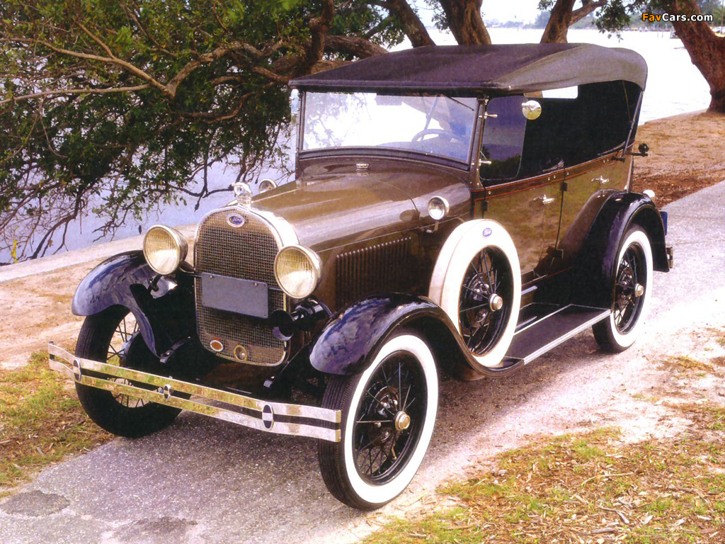 Photos of Ford Model A 4-door Phaeton (35A) 1927–29 (1024 x 768)