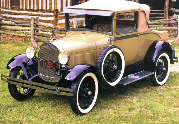 Photos of Ford Model A Sport Coupe (50A) 1927–29