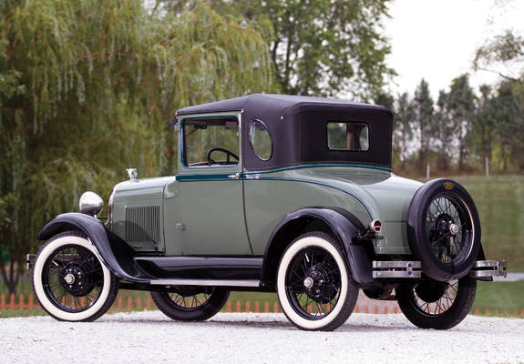 Photos of Ford Model A Business Coupe (54A) 1929