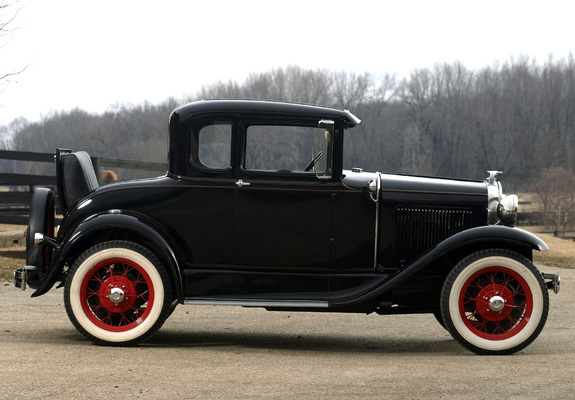 Photos of Ford Model A 5-window Coupe (45B) 1930–31