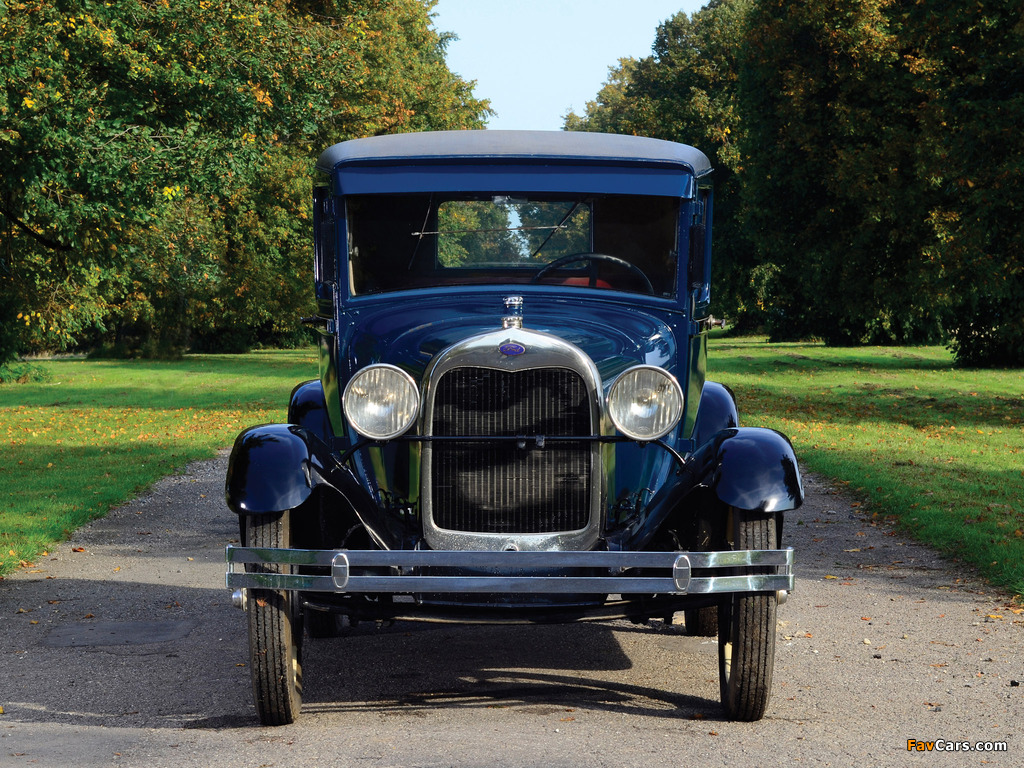 Pictures of Ford Model A Tudor Sedan (55A) 1927–29 (1024 x 768)