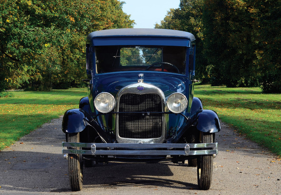Pictures of Ford Model A Tudor Sedan (55A) 1927–29
