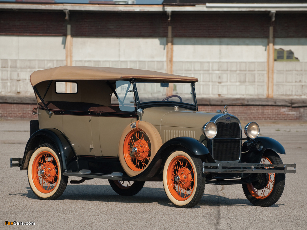 Pictures of Ford Model A 4-door Phaeton (35A) 1927–29 (1024 x 768)