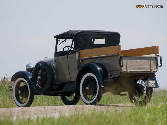 Pictures of Ford Model A AR Roadster Pickup 1927–28 (640 x 480)