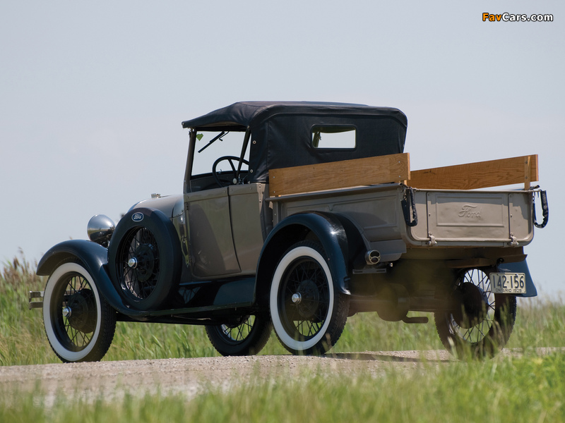 Pictures of Ford Model A AR Roadster Pickup 1927–28 (800 x 600)