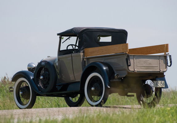 Pictures of Ford Model A AR Roadster Pickup 1927–28