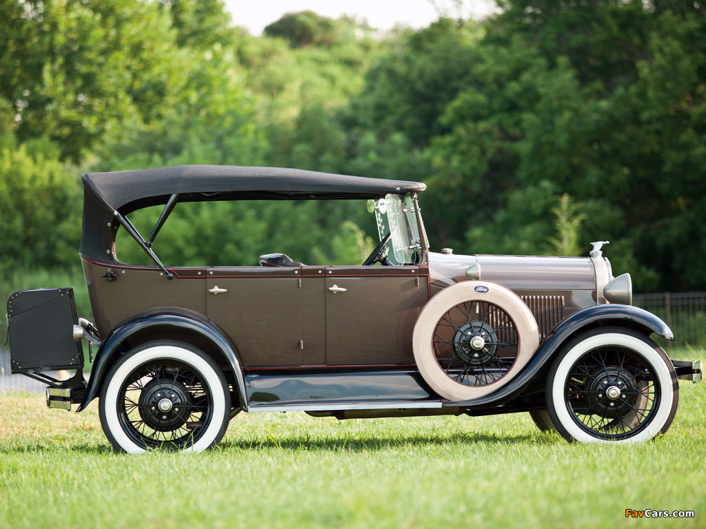 Pictures of Ford Model A 4-door Phaeton (35A) 1927–29 (1024 x 768)