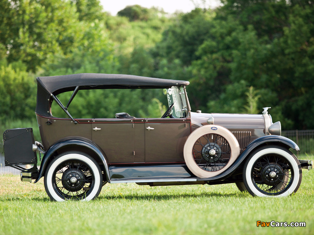 Pictures of Ford Model A 4-door Phaeton (35A) 1927–29 (640 x 480)