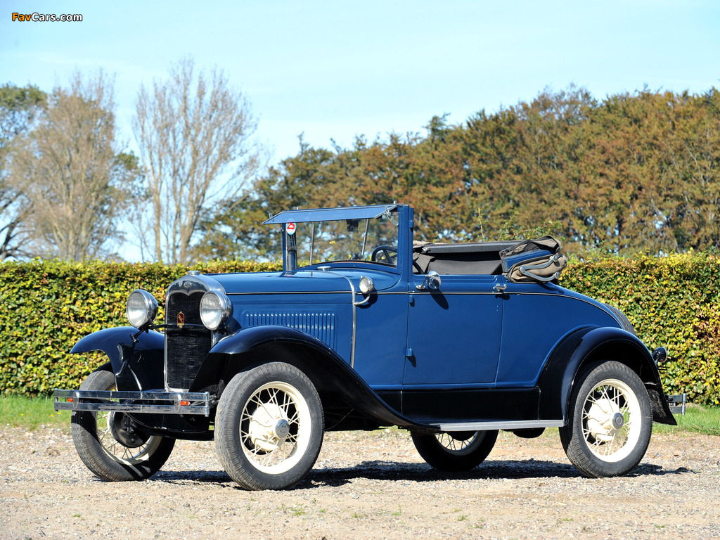 Pictures of Ford Model A Roadster 1927–31 (1024 x 768)