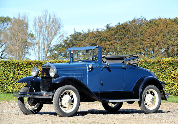 Pictures of Ford Model A Roadster 1927–31