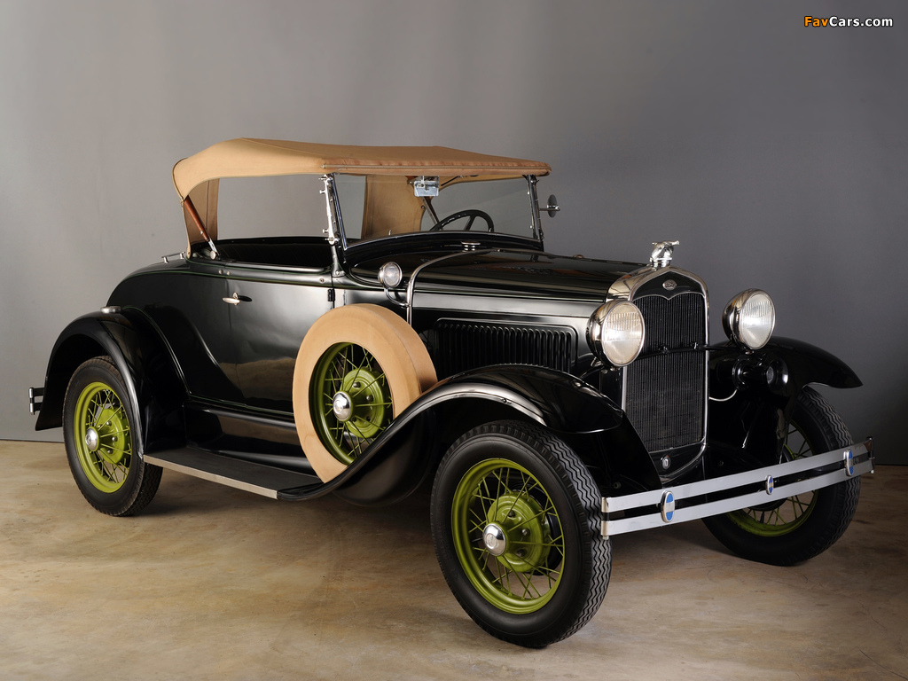 Pictures of Ford Model A Roadster 1927–31 (1024 x 768)