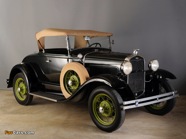 Pictures of Ford Model A Roadster 1927–31 (640 x 480)