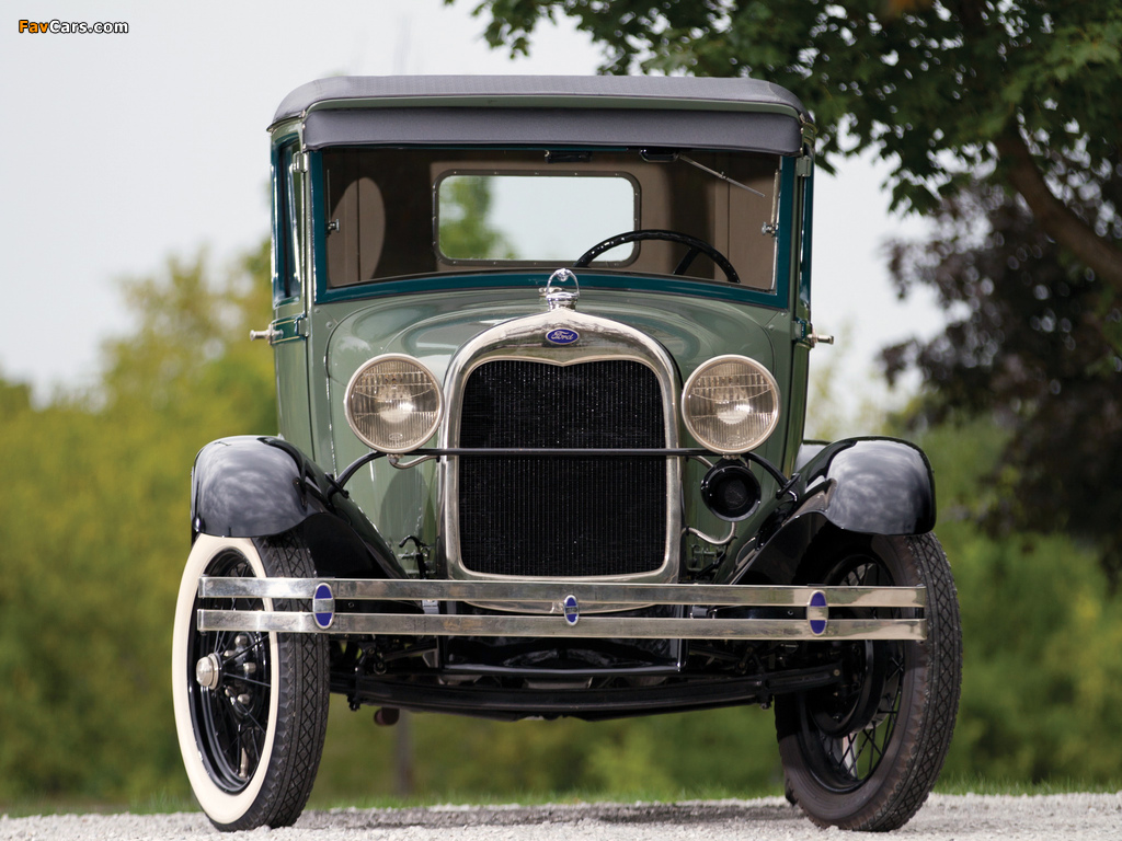Pictures of Ford Model A Business Coupe (54A) 1929 (1024 x 768)