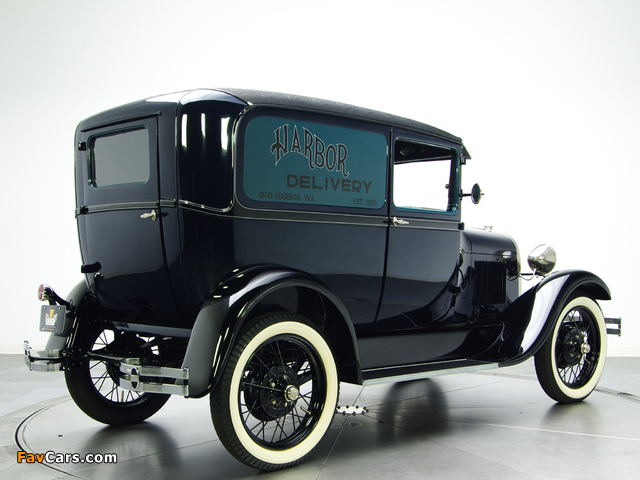 Pictures of Ford Model A Deluxe Delivery Van (130A) 1929 (640 x 480)