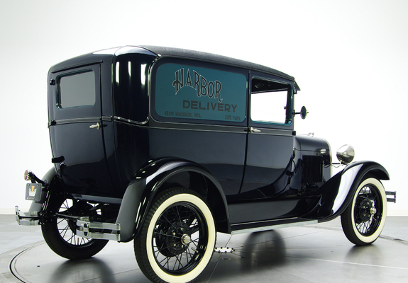 Pictures of Ford Model A Deluxe Delivery Van (130A) 1929