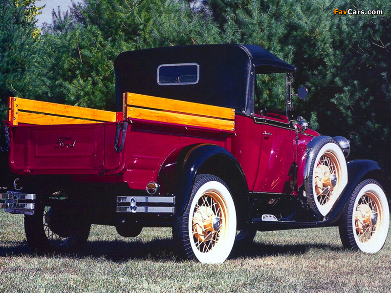 Pictures of Ford Model A Roadster Pickup (78B) 1930–31 (800 x 600)