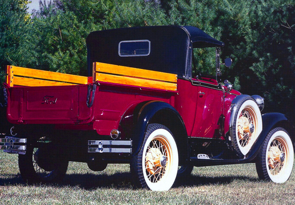 Pictures of Ford Model A Roadster Pickup (78B) 1930–31