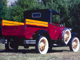 Pictures of Ford Model A Roadster Pickup (78B) 1930–31