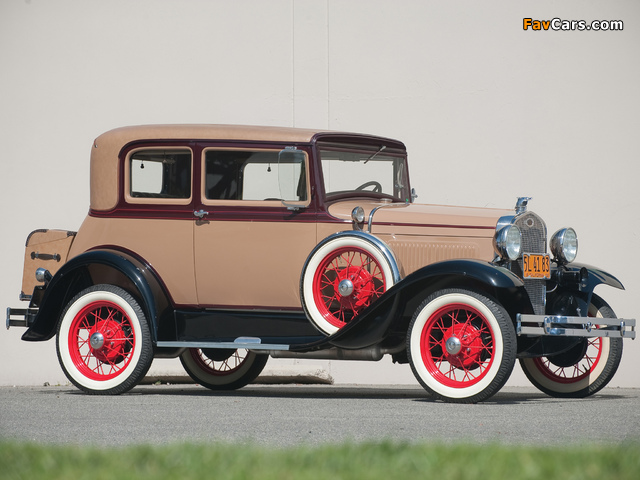 Pictures of Ford Model A Victoria (190B) 1930–31 (640 x 480)